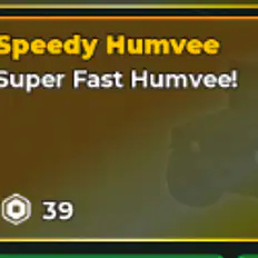 Speedy Humvee - War Tycoon