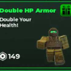 Double HP Armor - War Tycoon