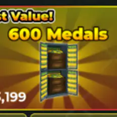 600 Medals - War Tycoon