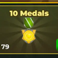 10 Medals - War Tycoon