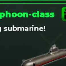 Typhoon Class Submarine - War Tycoon