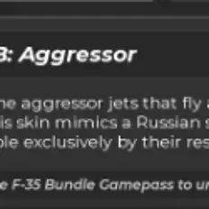 F-35A / F-35B - War Tycoon